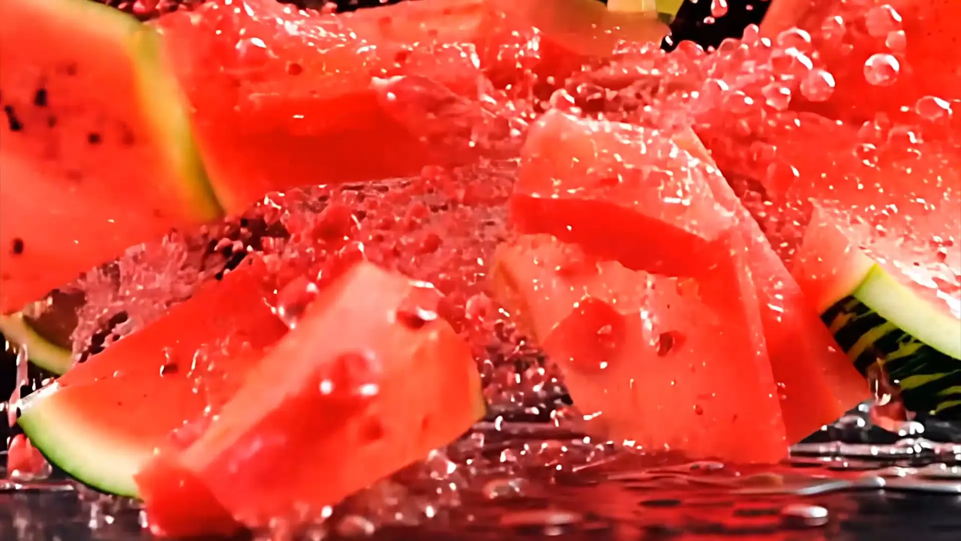 Refreshing Watermelon Splash Video Transition